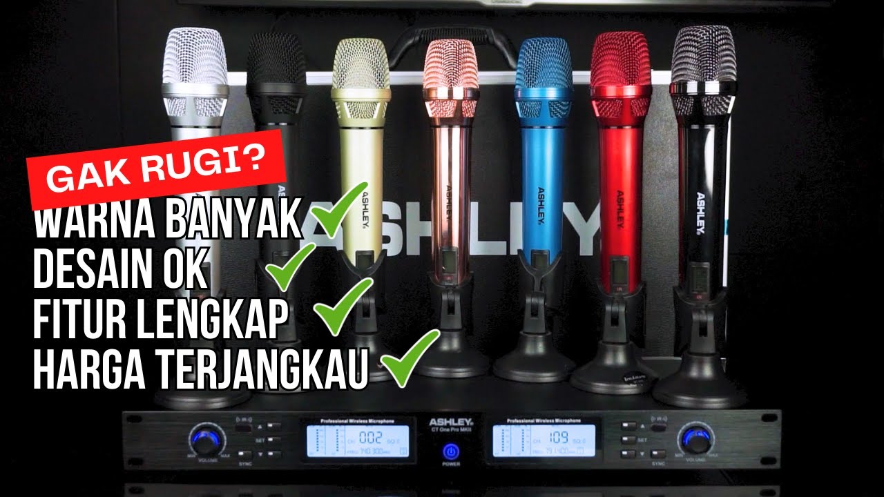 Mic Wireless Favorit Terbaik | CT ONE PRO MKII !