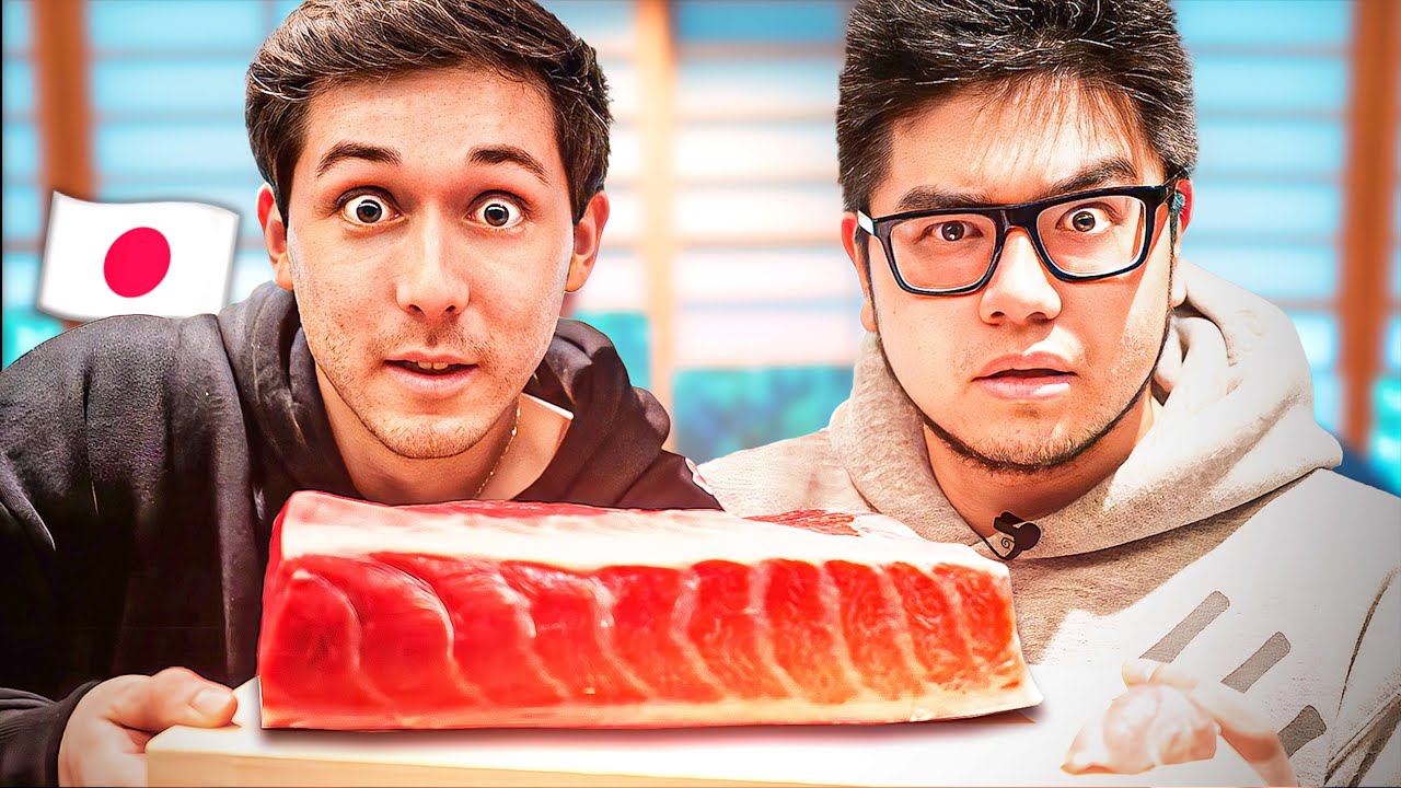Sushi au Japon 2&euro; VS 1 000 000 000&euro; avec @superkevintran
