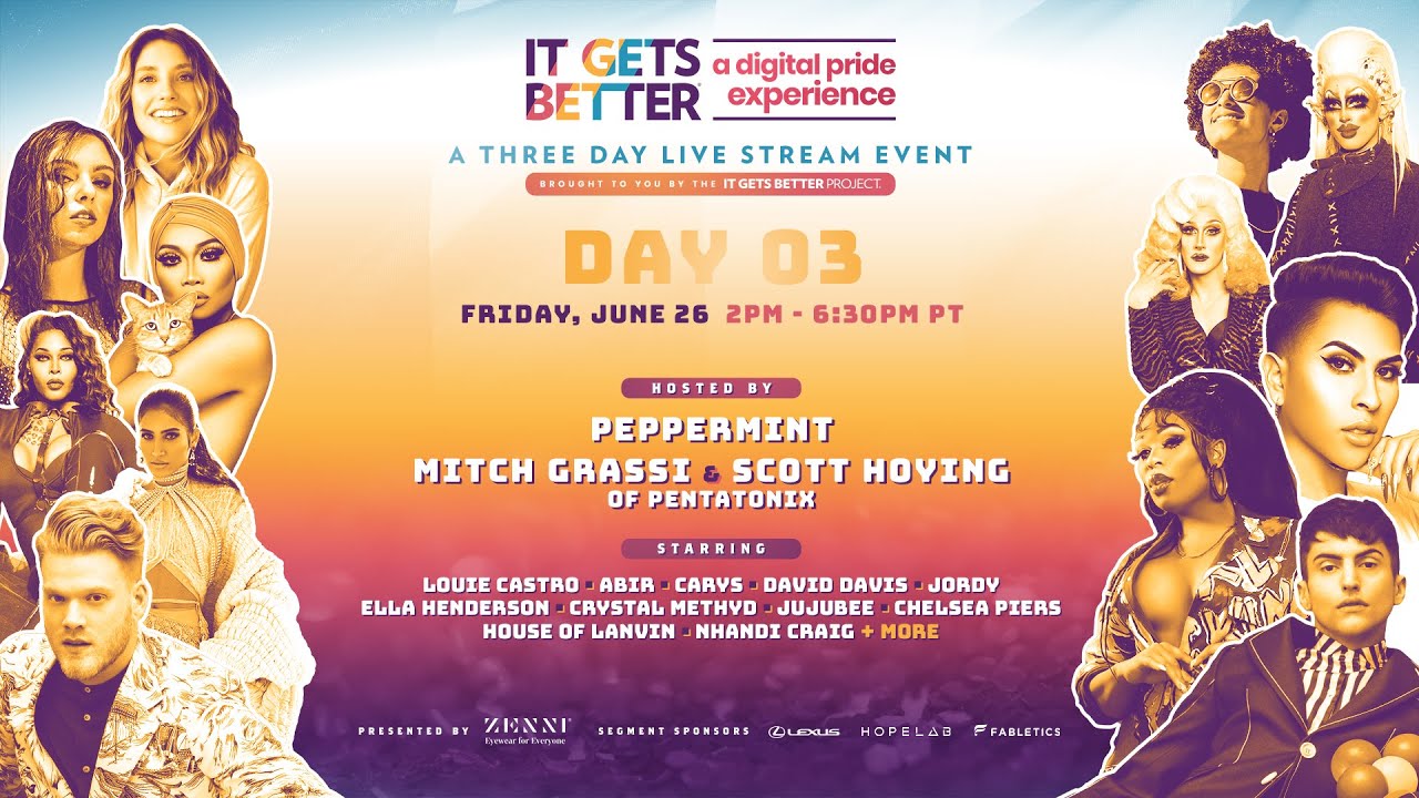 It Gets Better: A Digital Pride Experience Day 3- Part 1