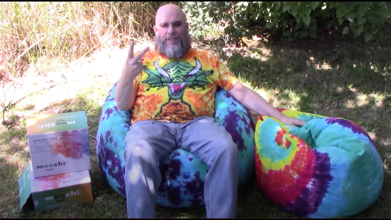 Tie-Dyeing a Moochi Bean Bag Chair ~ with MrTieDye  🥳  ✌️