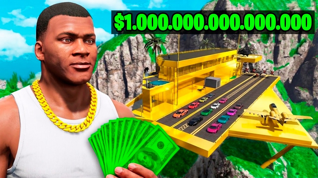 Я Построил ОСОБНЯК МИЛЛИОНЕРА для ФРАНКЛИНА в GTA 5