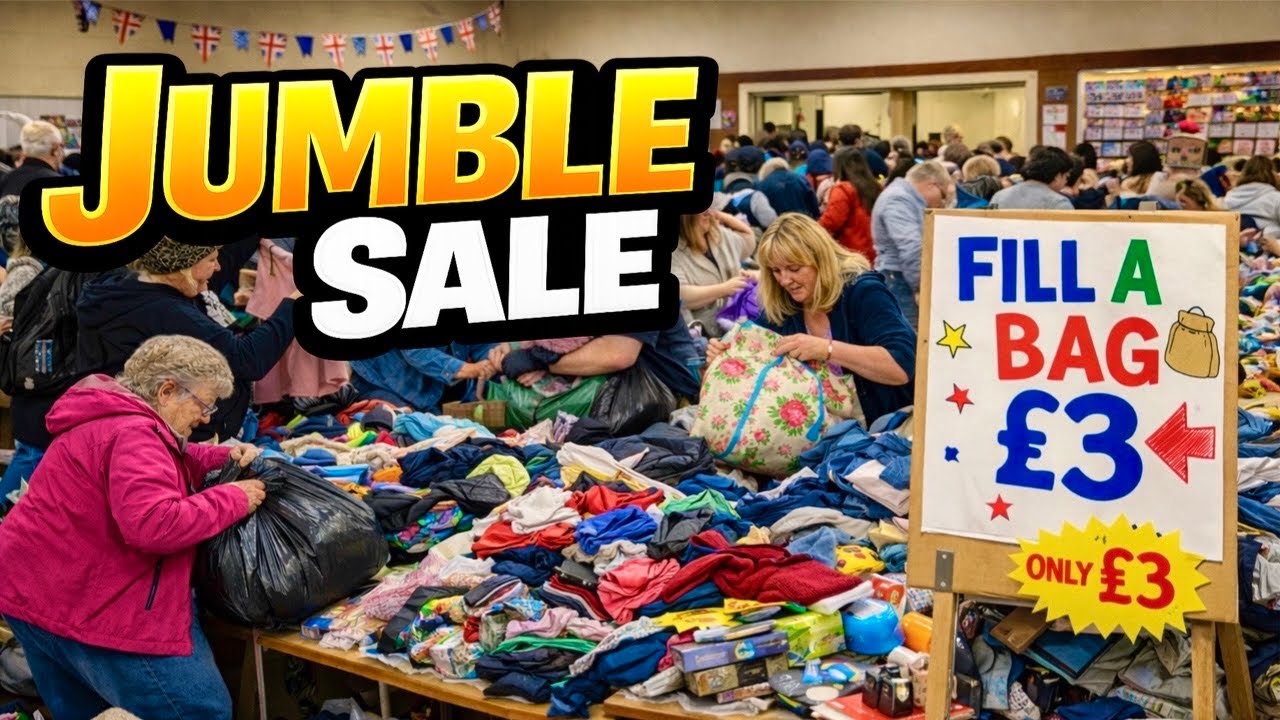 Jumble Sales Are Usually Pure EVIL… 👿