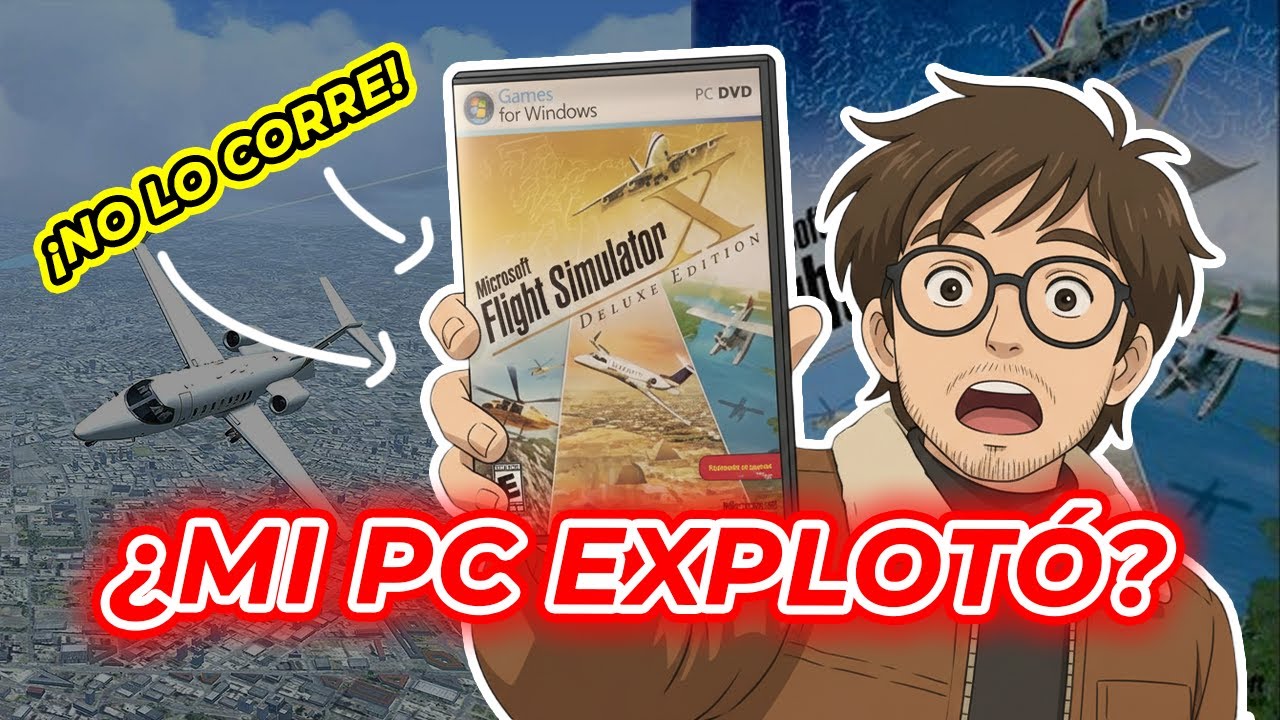 Instalando el legendario Flight Simulator X en 2026 ¿Aún funciona?