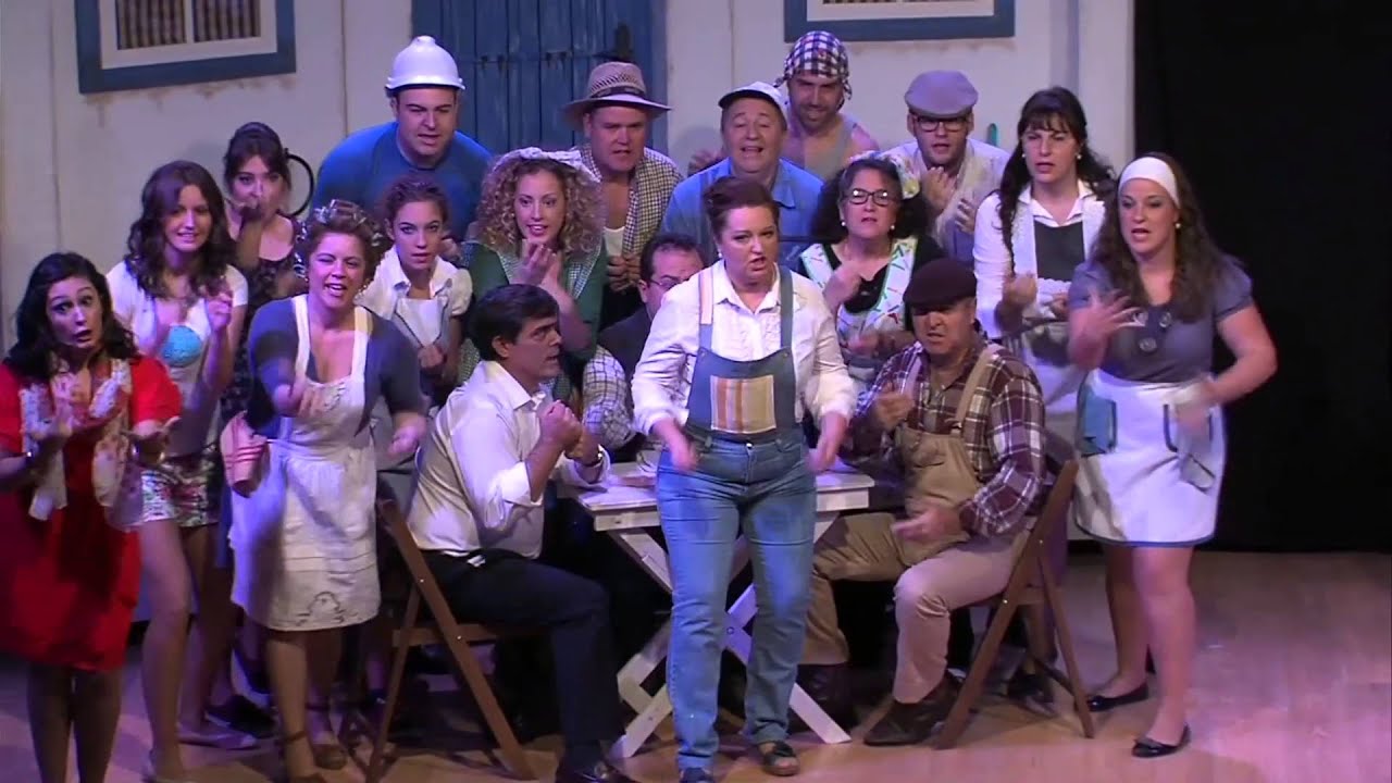 Mamma mia - El musical. Money money. Grupo de Teatro Ossigi, de Meng&iacute;bar