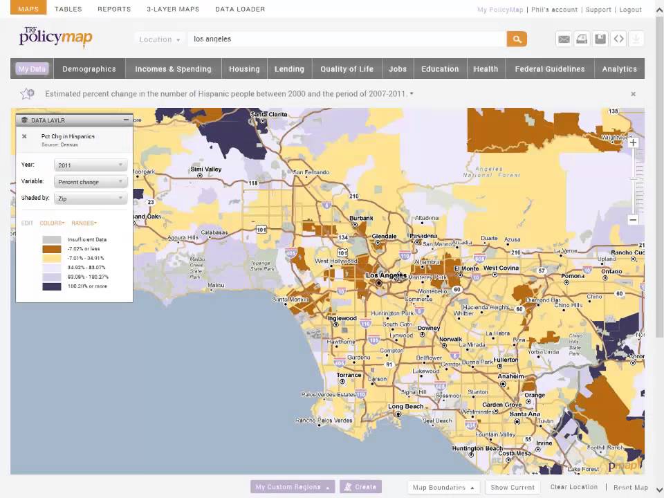 PolicyMap in Action - Maps