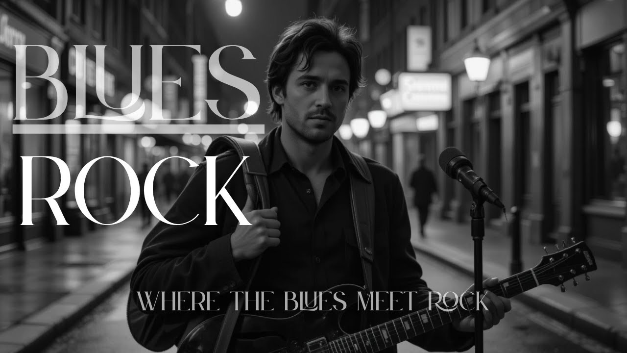 Blues Rock Music for Whiskey Nights | Raw Guitar Emotion and Classic Rock Feel