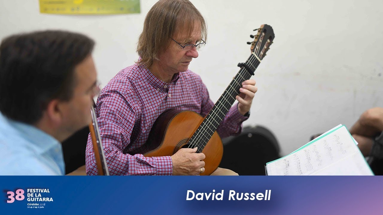 David Russell &ndash; Cursos de formaci&oacute;n de la 38 edici&oacute;n del Festival de la Guitarra