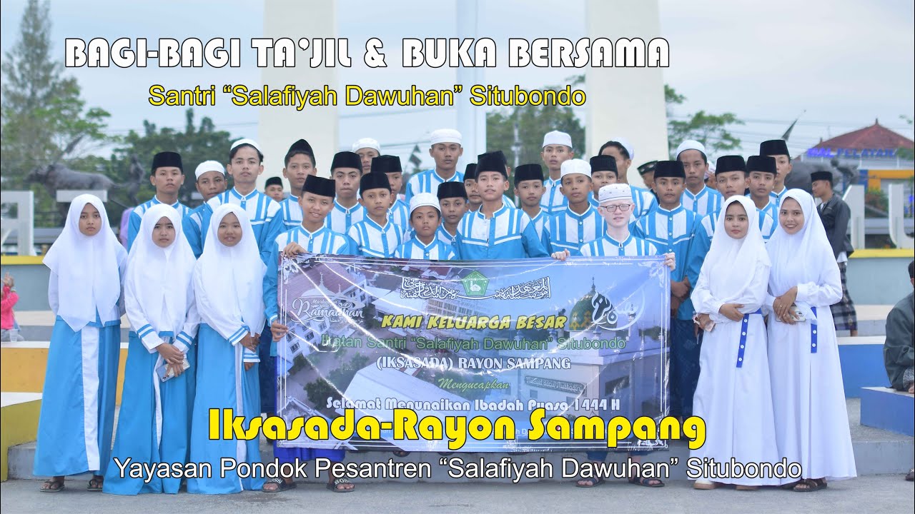Bagi-Bagi Ta'jil & Buka Bersama||Santri 
