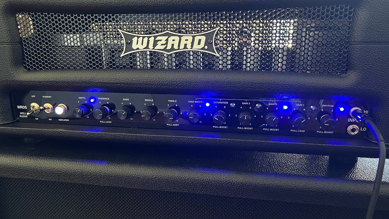 Wizard Amplification Hell Razor 40w 6v6 Straight In