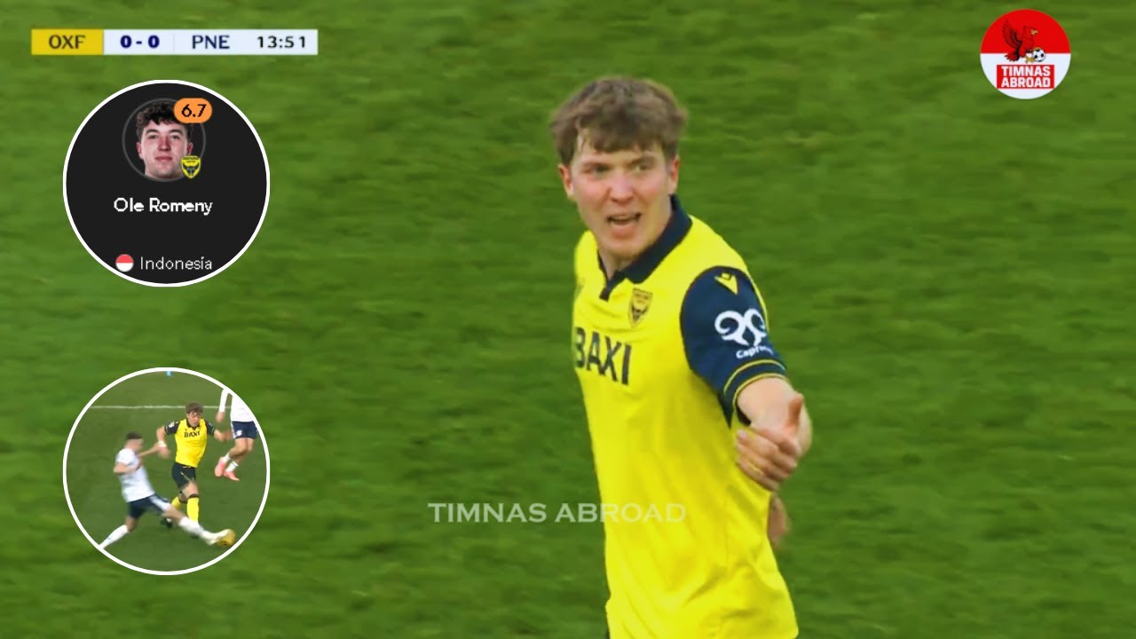 Ole Romeny w wyjściowym składzie! Gra 63 minuty i oddaje 2 celne strzały | Oxford United kontra P...