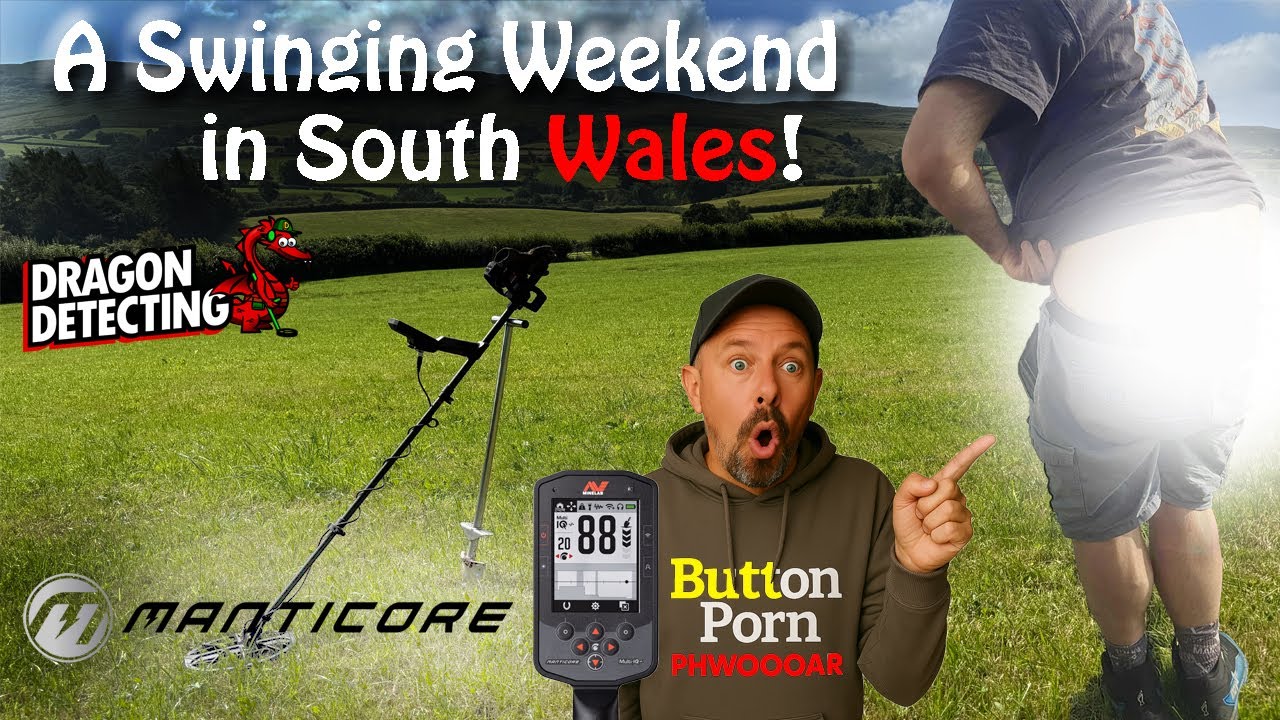 Metal Detecting with the MANTICORE | Celtic Heritage Weekender in South Wales