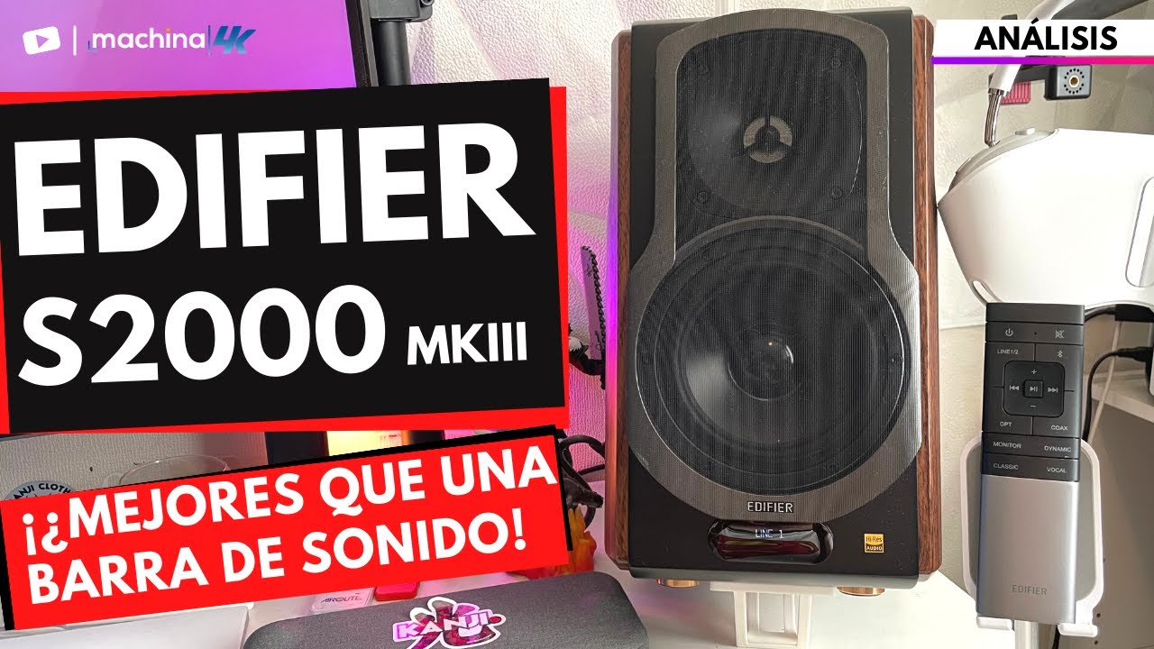 ¡A un lado Soundbars! Los EDIFIER S2000 MKIII están DE LUJO para tu sala ✨