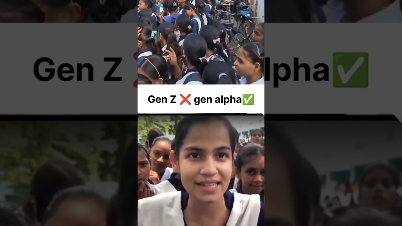 Gen Z ❌ Gen Alpha ✅ These Kids Are Built Different! 😂 #genalpha #protest #seojunprajapati