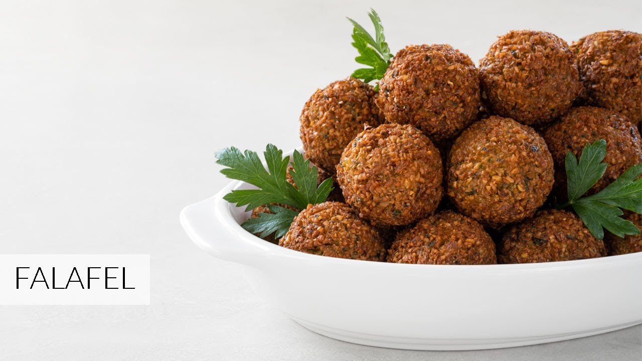 FALAFEL | How to Make Crispy Baked Falafel