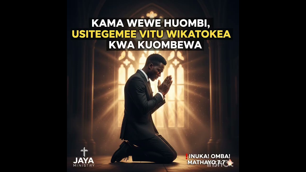 Kuna vitu havitakaa vitokee kama ujiombei