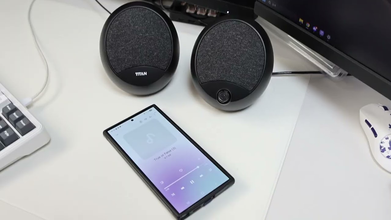 제닉스 TITAN V2 게이밍스피커 (USB, 블루투스)