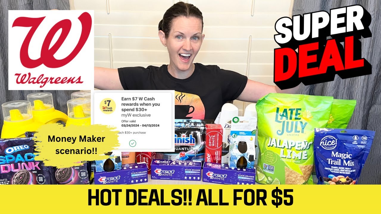 The BEST Walgreens Deals | Money Maker Scenario | Week of 3/31- 4/6 + SHEIN Haul