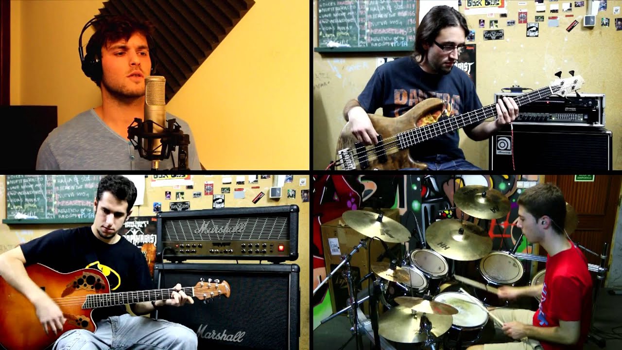 Stone Sour - Through glass [full band cover]