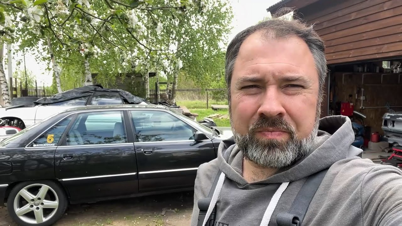 Мои сотки моя печаль. ремонт двс блэка ауди 100. S743 снова на улице