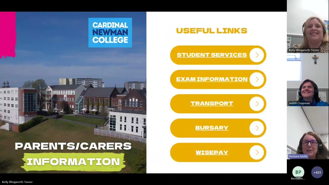 Cardinal Newman Parent Information Event