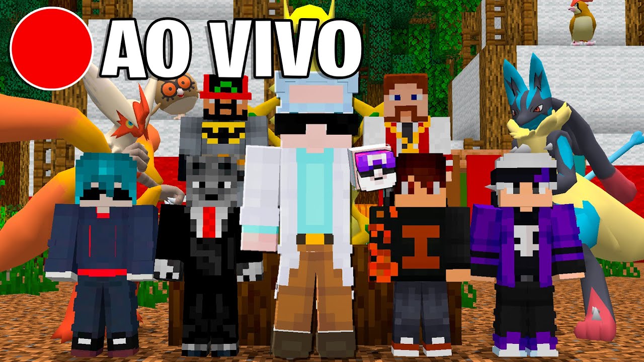 LIVE: PIXELMON RAIZ - BORA FICAR ABSURDAMENTE FORTE
