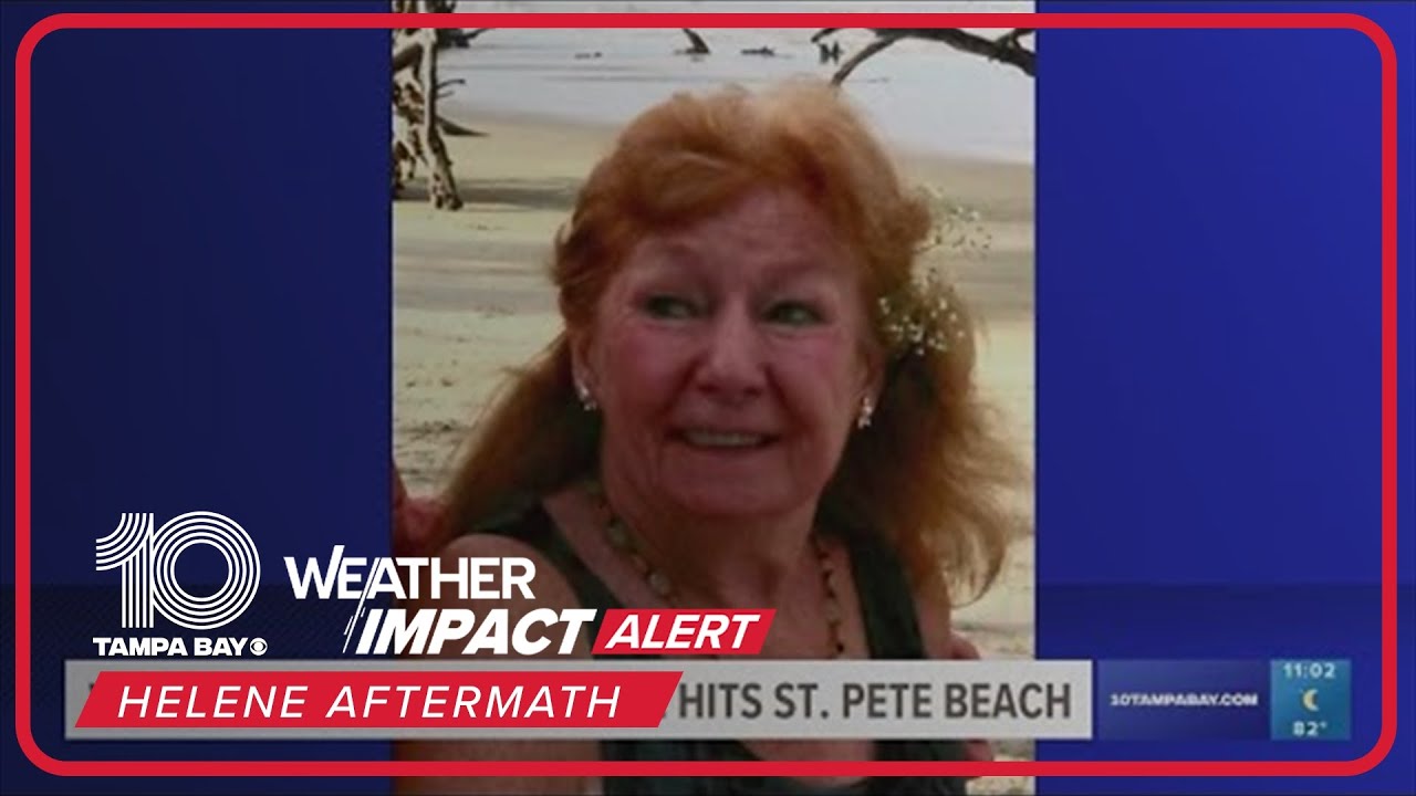 Woman killed after Helene hits St. Pete Beach