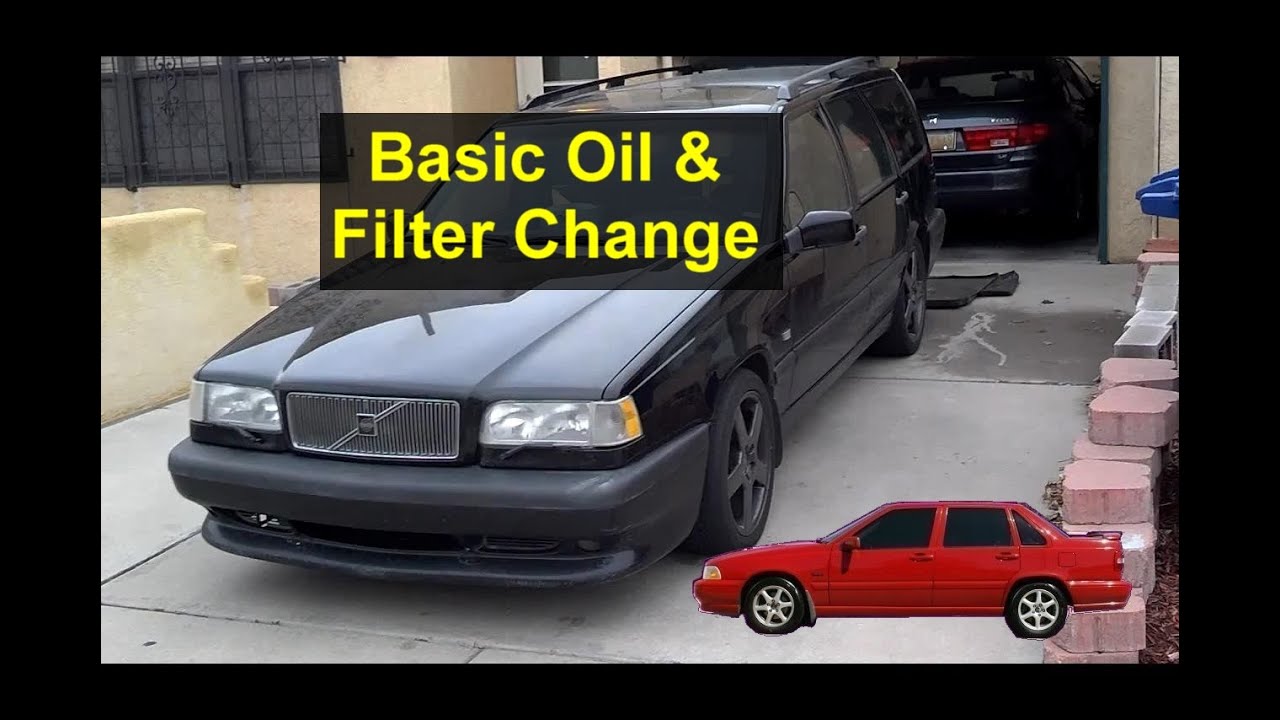 How to do a basic oil change for the Volvo 850, S70, V70, etc. - Remix