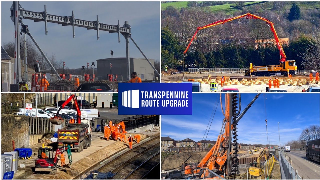 TRU UPDATE 👷‍♀️ New masts go up and bridge piling intensifies