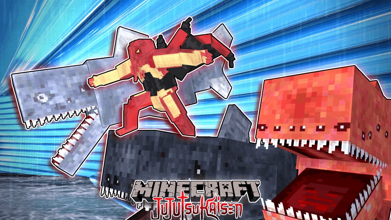 Пытаюсь выжить в MINECRAFT JUJUTSU KAISEN в роли ДАГОНА! - [Танис]