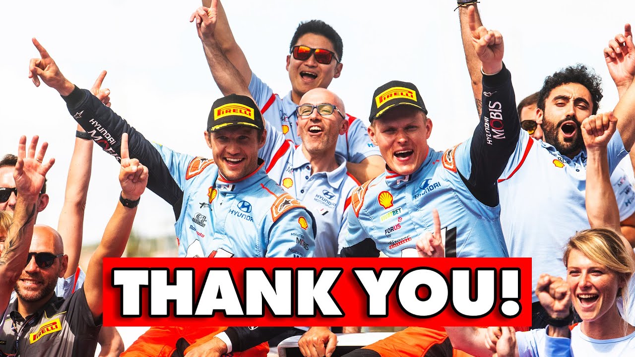 To Ott Tanak & Martin Jarveoja &ndash; Thank You for Everything