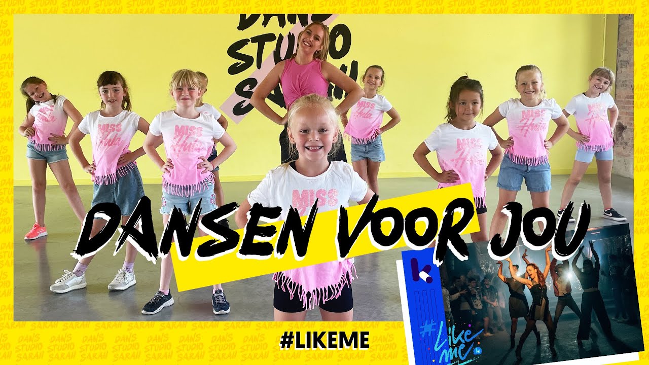 DANSEN VOOR JOU - #LIKEME | Dance Video | Choreography | Easy Kids Dance