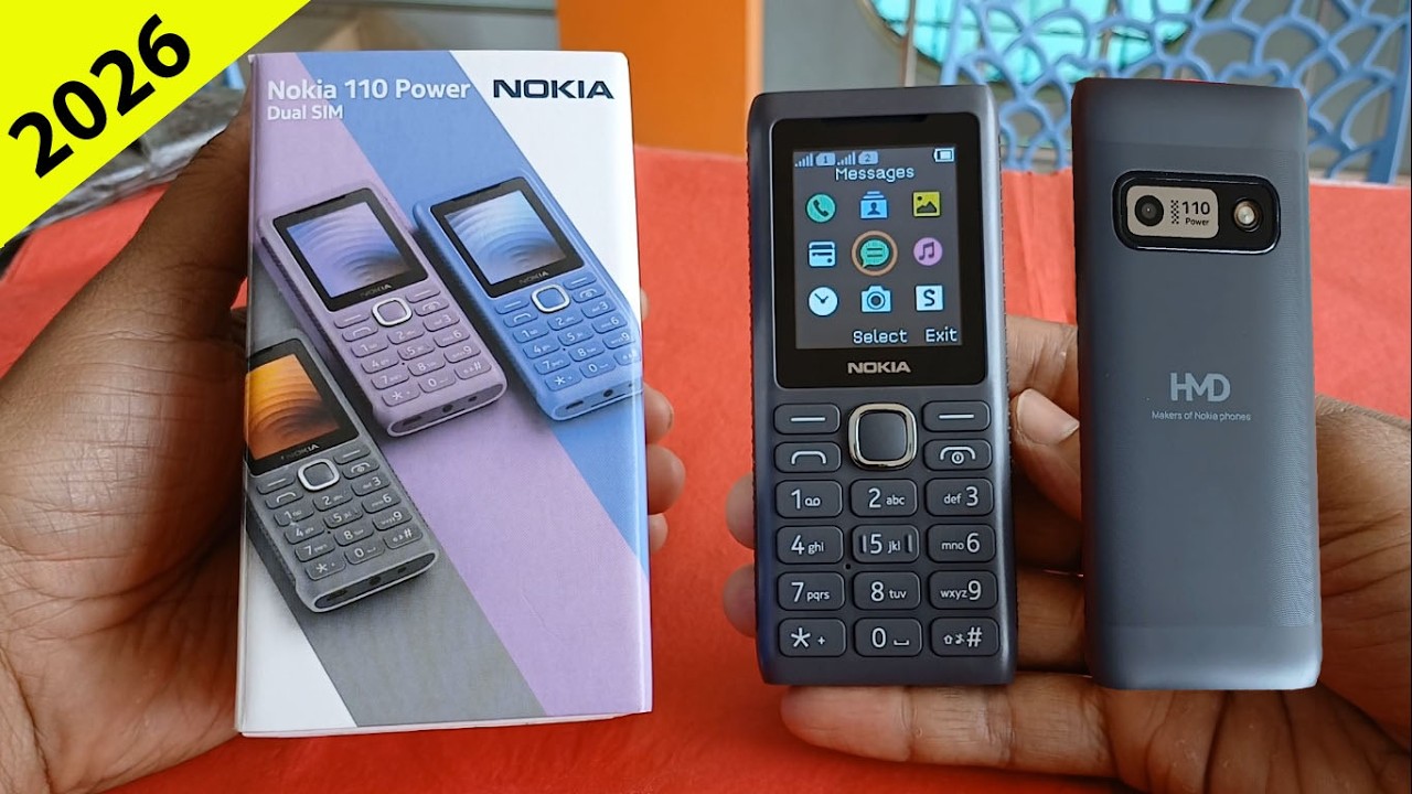 Nokia 110 Power Dual Sim 2026 unboxing.