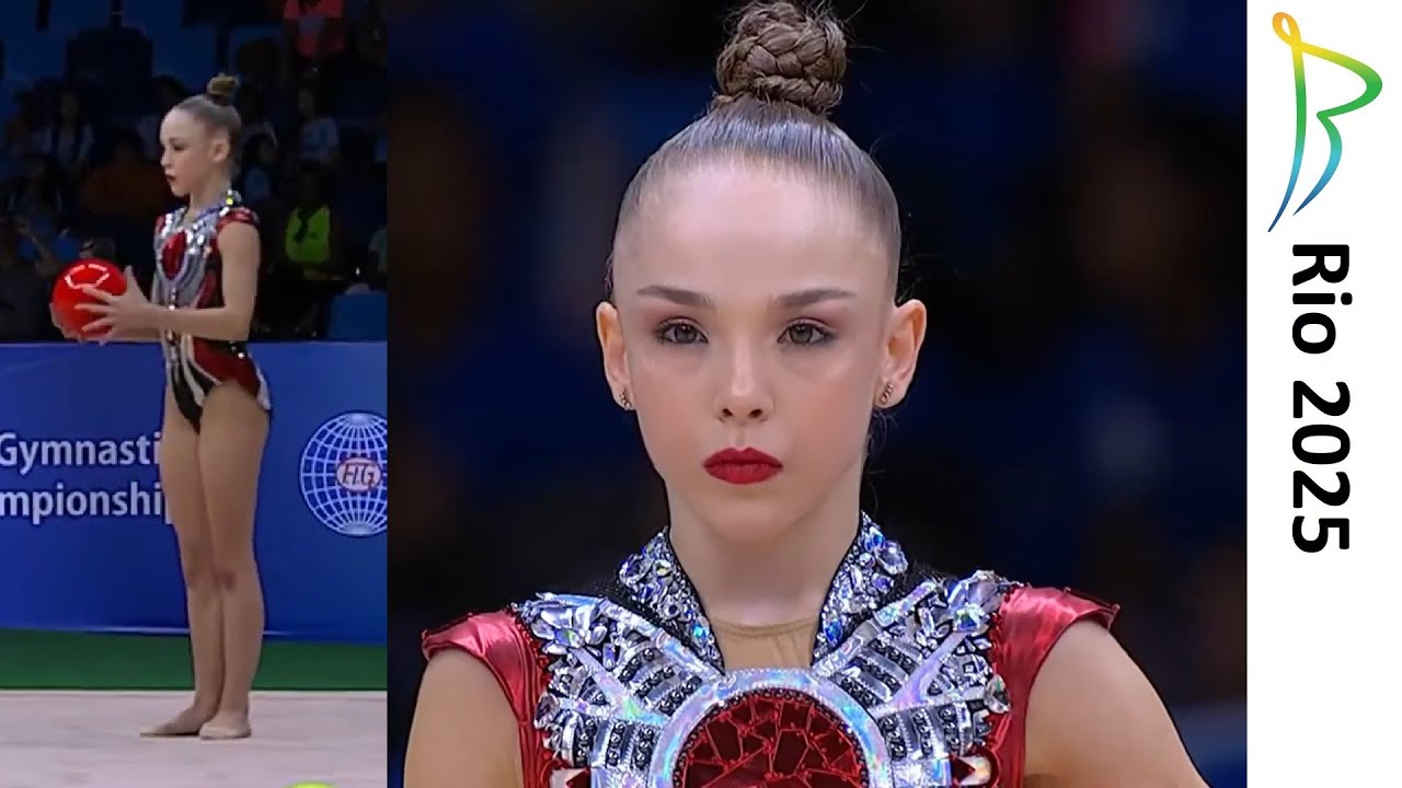 Stiliana Nikolova Ball Qualification (29.400) 2025 Rio Rhythmic Gymnastics  World Championships BRA
