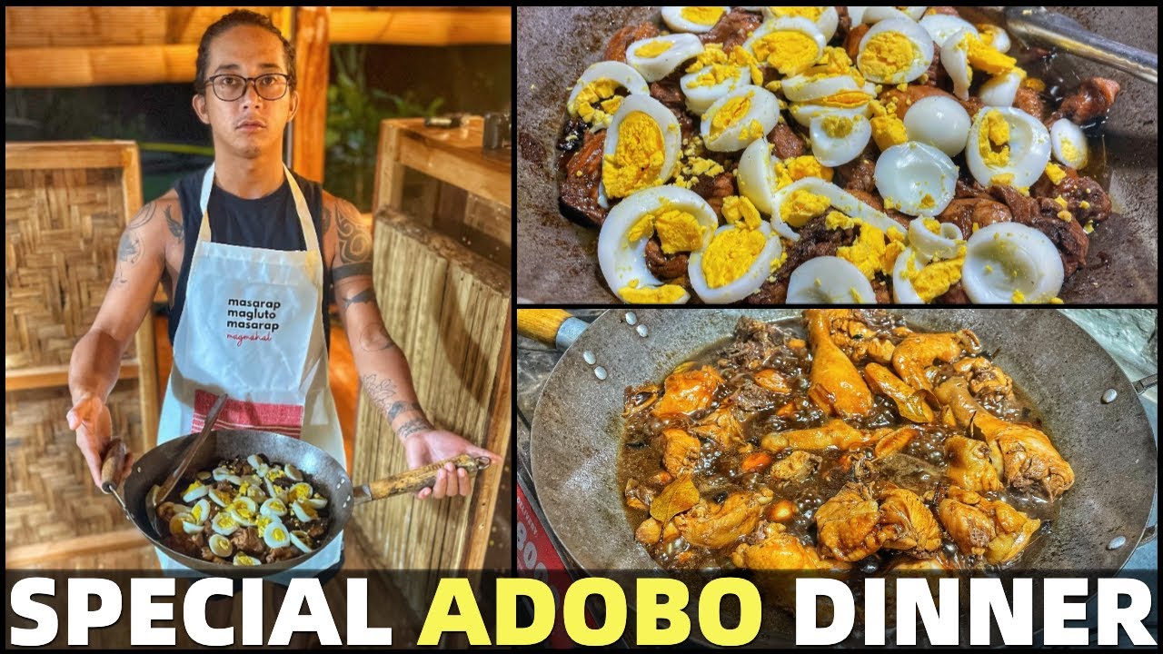 SPECIAL FILIPINO CHICKEN ADOBO - Beach House Family Dinner In The Philippines