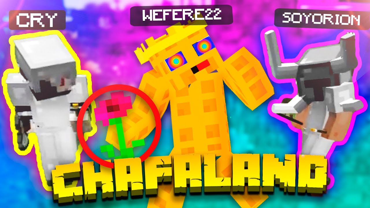 CRY y ORION ME Obligan a CONSUMIR cosas MALAS en Chafaland (MINECRAFT)