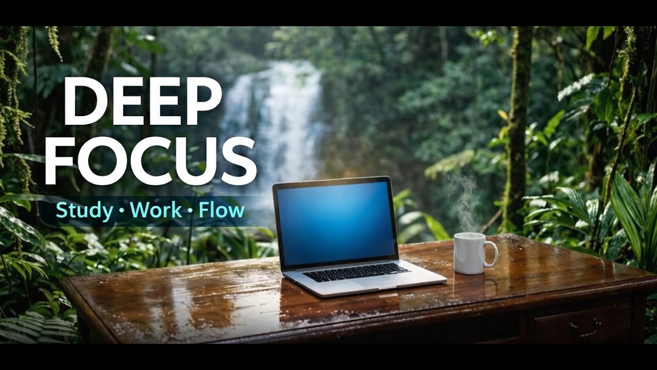 🌙 Deep Focus Music — Calm Study & Work Music -  Instrumental