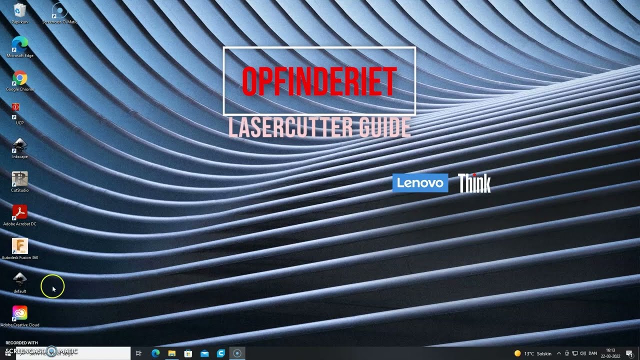Opfinderiet - Lasercutter guide del 1