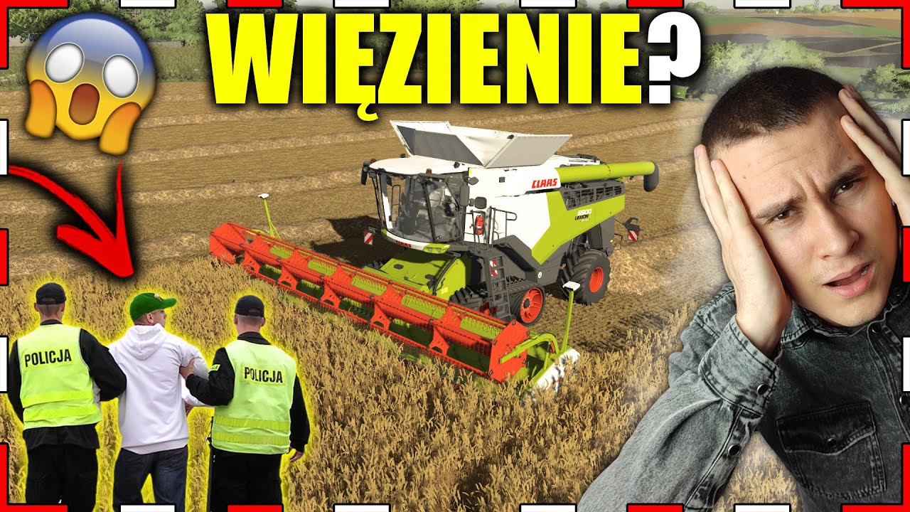 DORWALI MNIE 😱 IDE DO WIĘZIENIA? 😨 DAŁEM ŁAPÓWKĘ 💰 TELEWIZJA NA POLU?┃POLSCY SĄSIEDZI┃188┃FS22