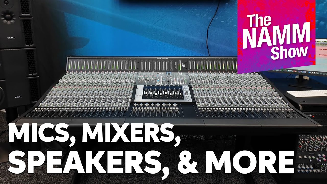 Лучшее с выставки Pro Audio NAMM 2026 | SSL, Neumann, Neve и другие.