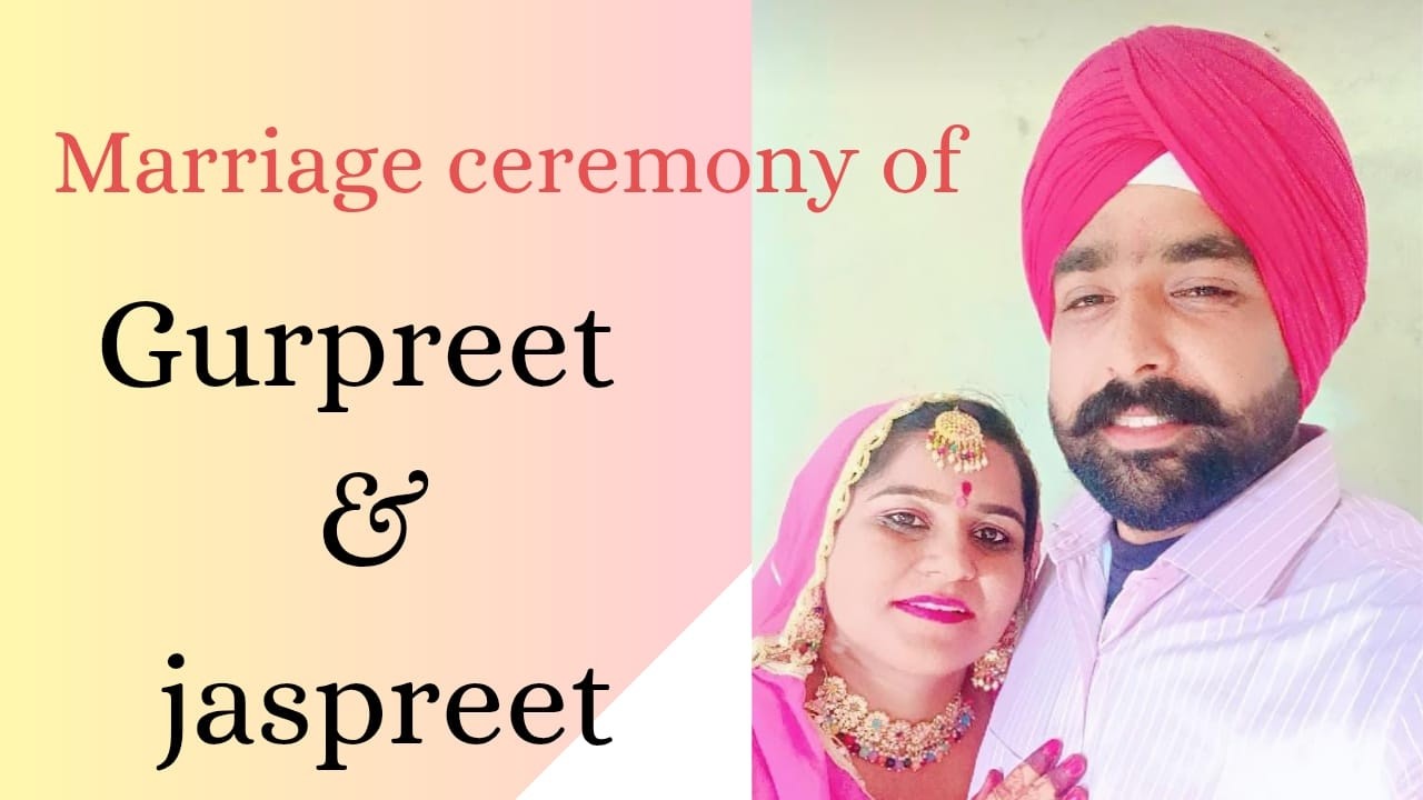 PARTY MARRIAGE CEREMONYU  || GURPREET SINGH WEDS JASPREET KOUR || CHAK SHONEWALA || SADULSHAHAR ||