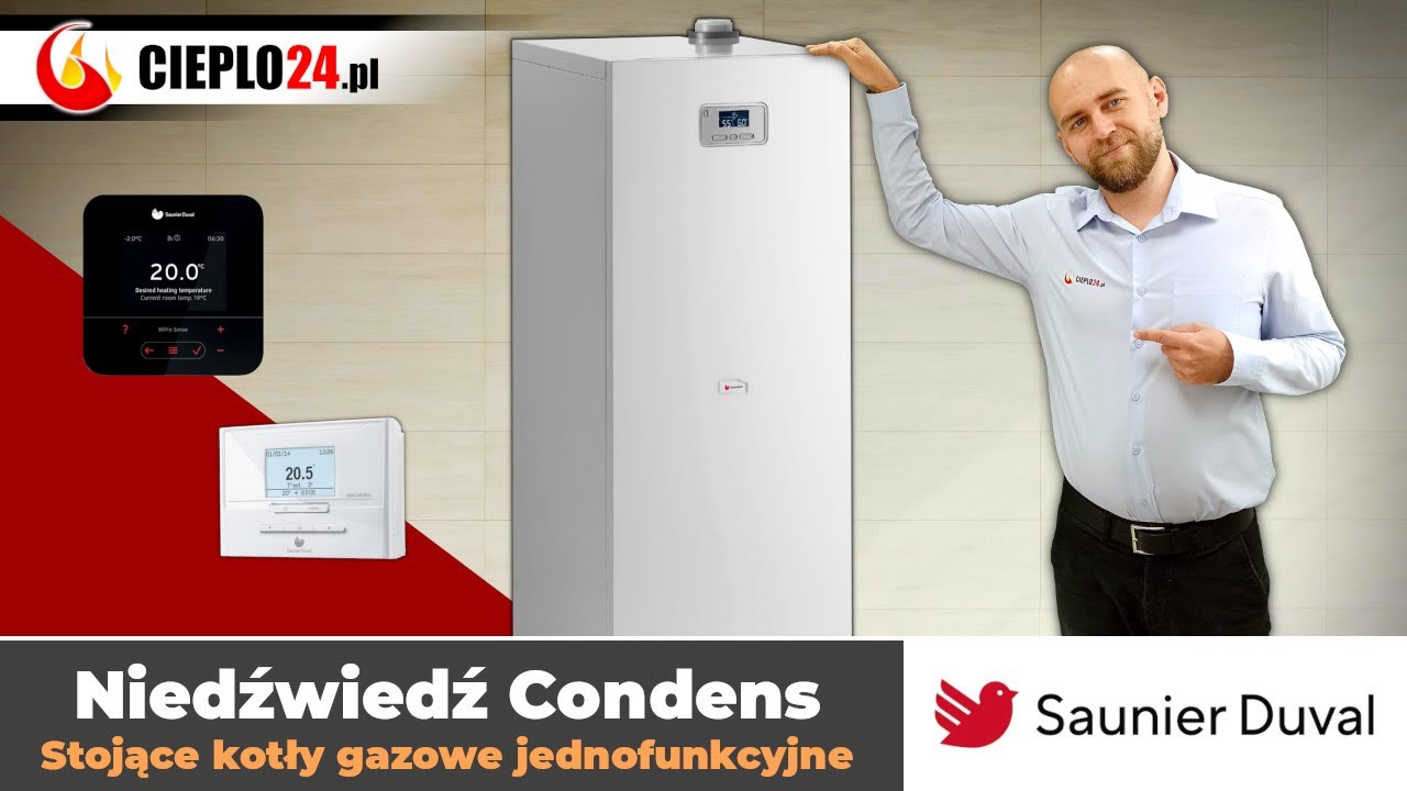 Saunier Duval Niedźwiedź Condens – kocioł idealny do starych instalacji grzewczych! 🐻 cieplo24