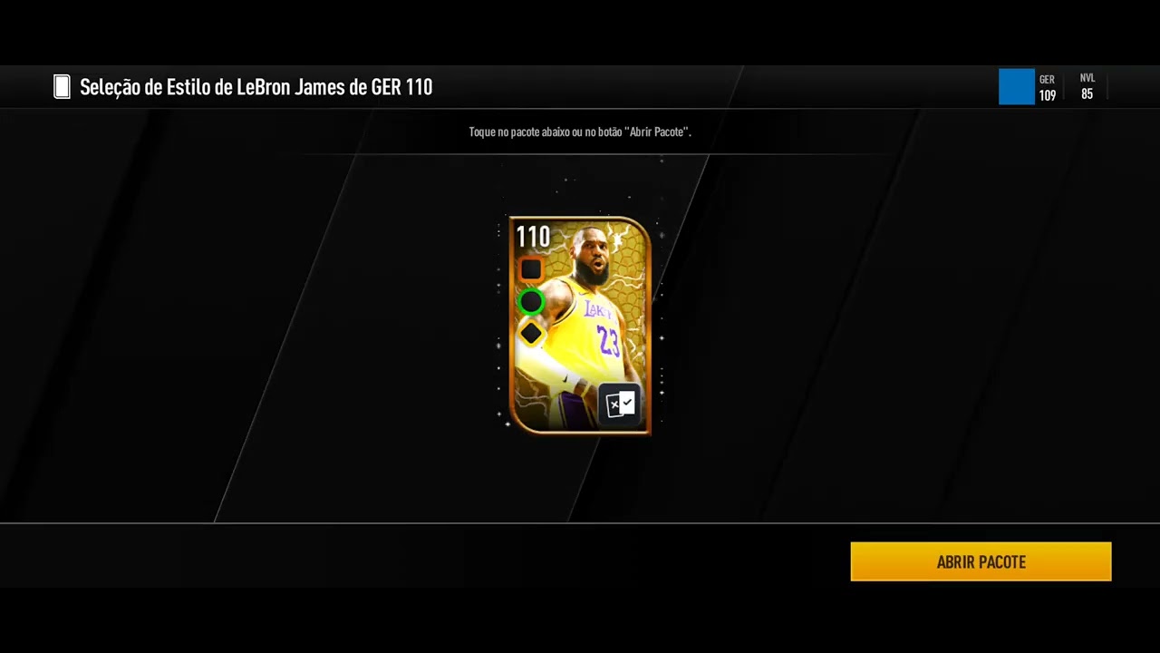#nbalivemobile Pack lebron James 