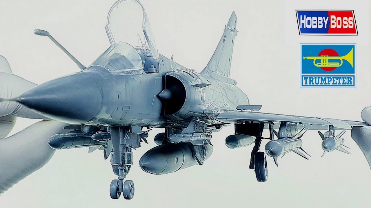 New tool! 1:48 Mirage 2000, A-4P Skyhawk, JH-7A Flying Leopard  (explore the three model kits)