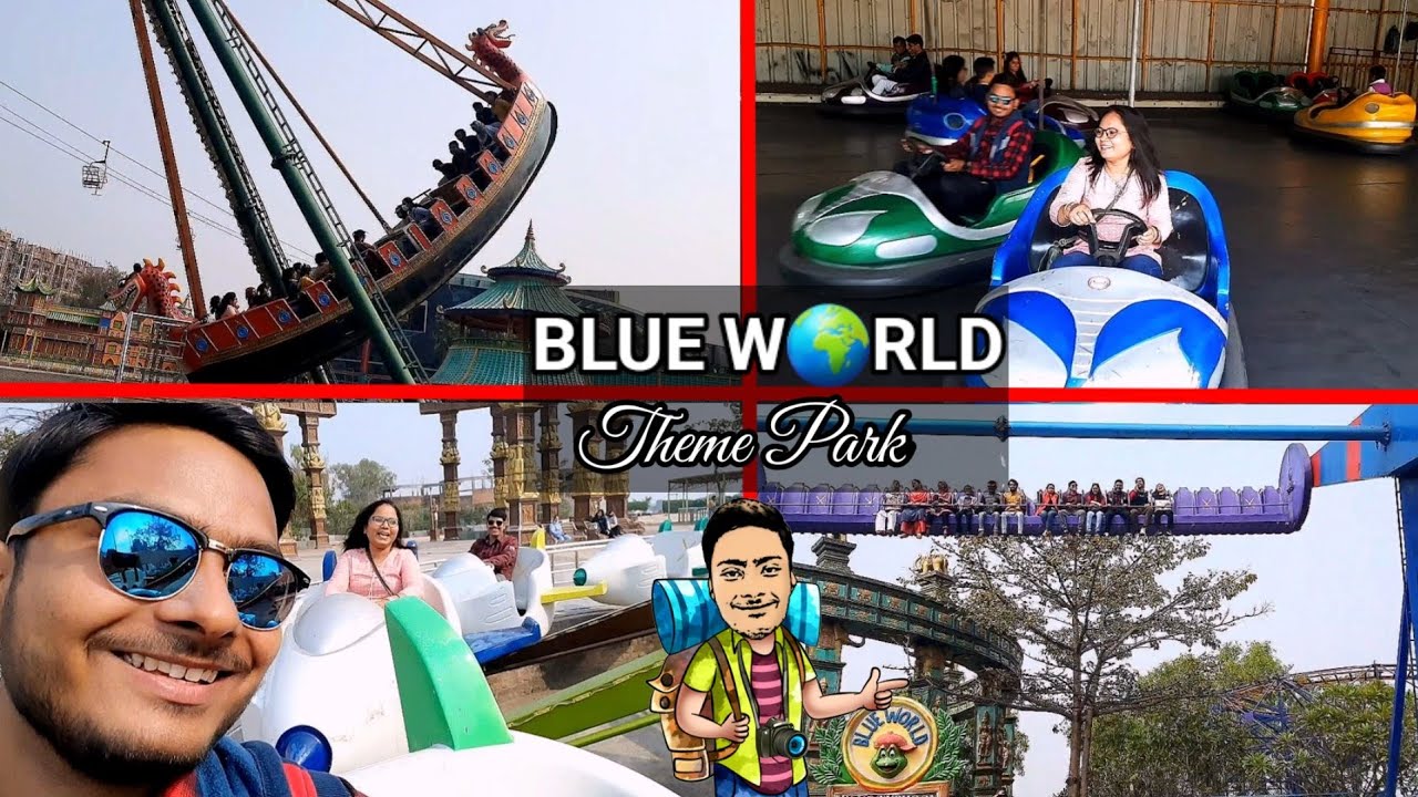 Blue World 🌍 Theme Park Kanpur 2023 | Amusement Park In Kanpur | Blue World Water Park | Vlog