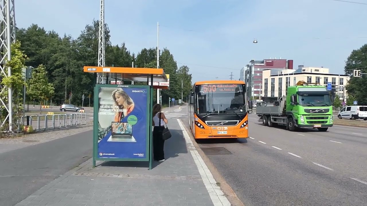 Runkobussilinjojen superpysäkki