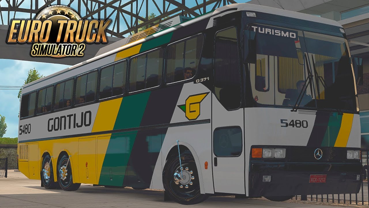 Ônibus Monobloco O371 da GONTIJO - Euro Truck 2