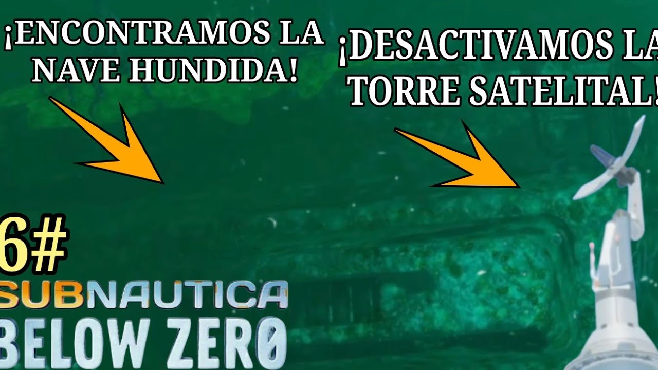 Encontramos la nave hundida y... ¡DESACTIVAMOS LA ANTENA! (#subnauticabelowzero)