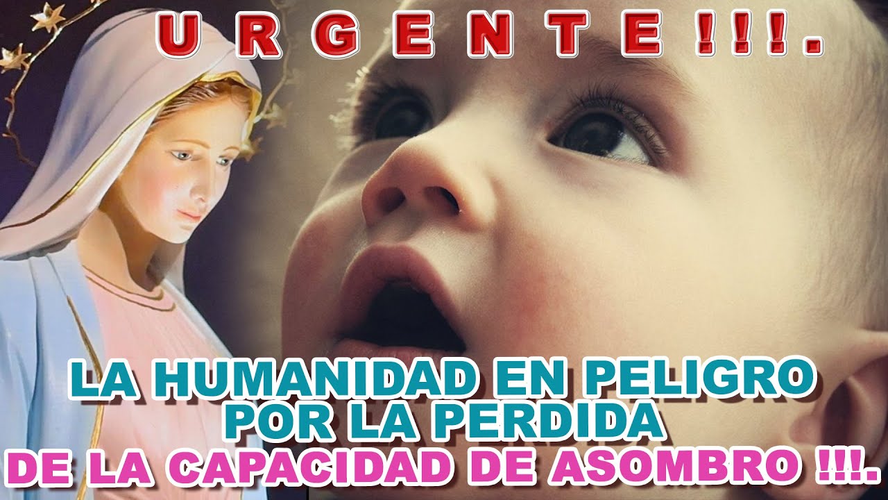 U  R  G  E  N  T  E  ! ! ! .LA HUMANIDAD EN PELIGRO POR LA PERDIDA DE LA CAPACIDAD DE ASOMBRO !!!.