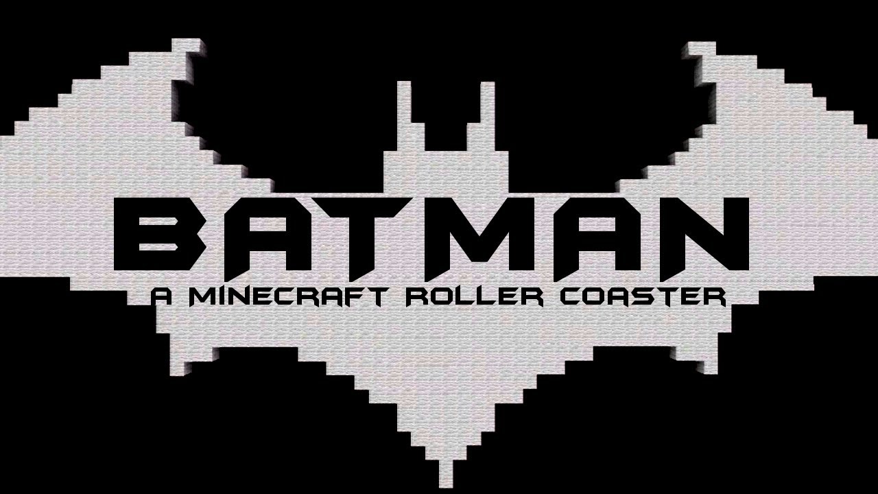 Batman - A Minecraft Roller Coaster Stop Motion