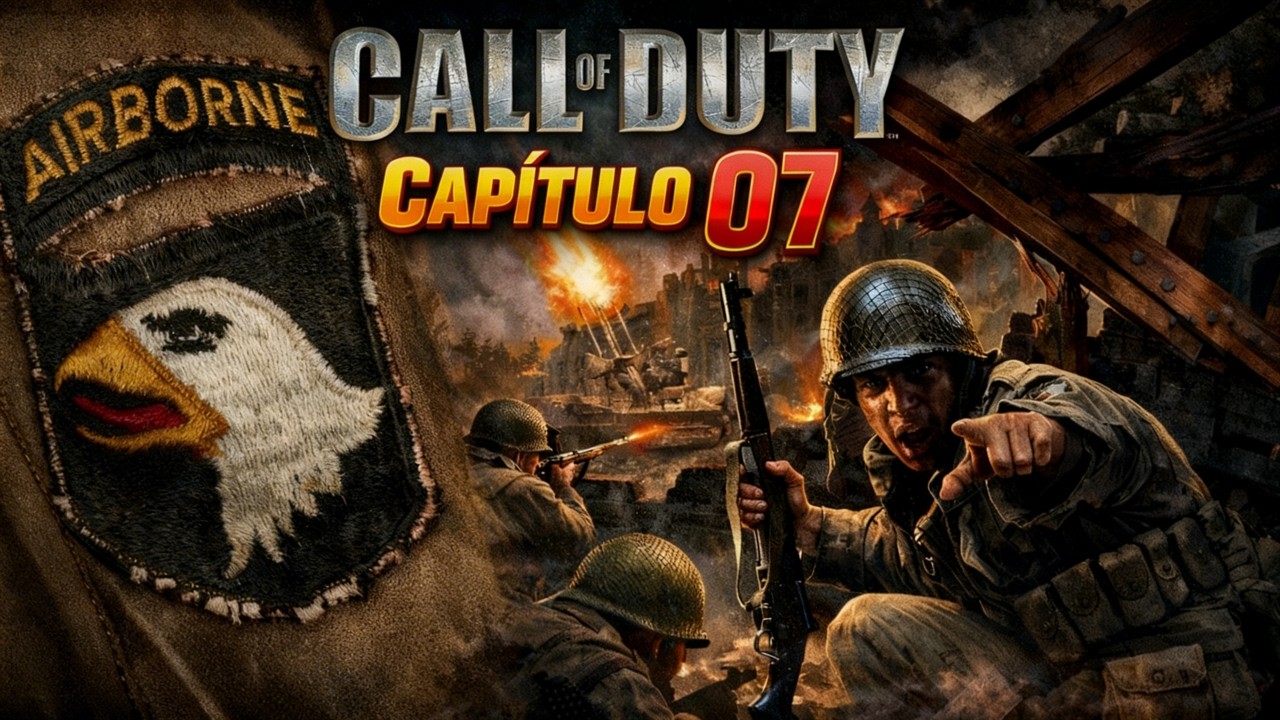 Call Of Duty 2003 - PC - Campaña USA 07 Alpes Bávaros - Nivel Veterano